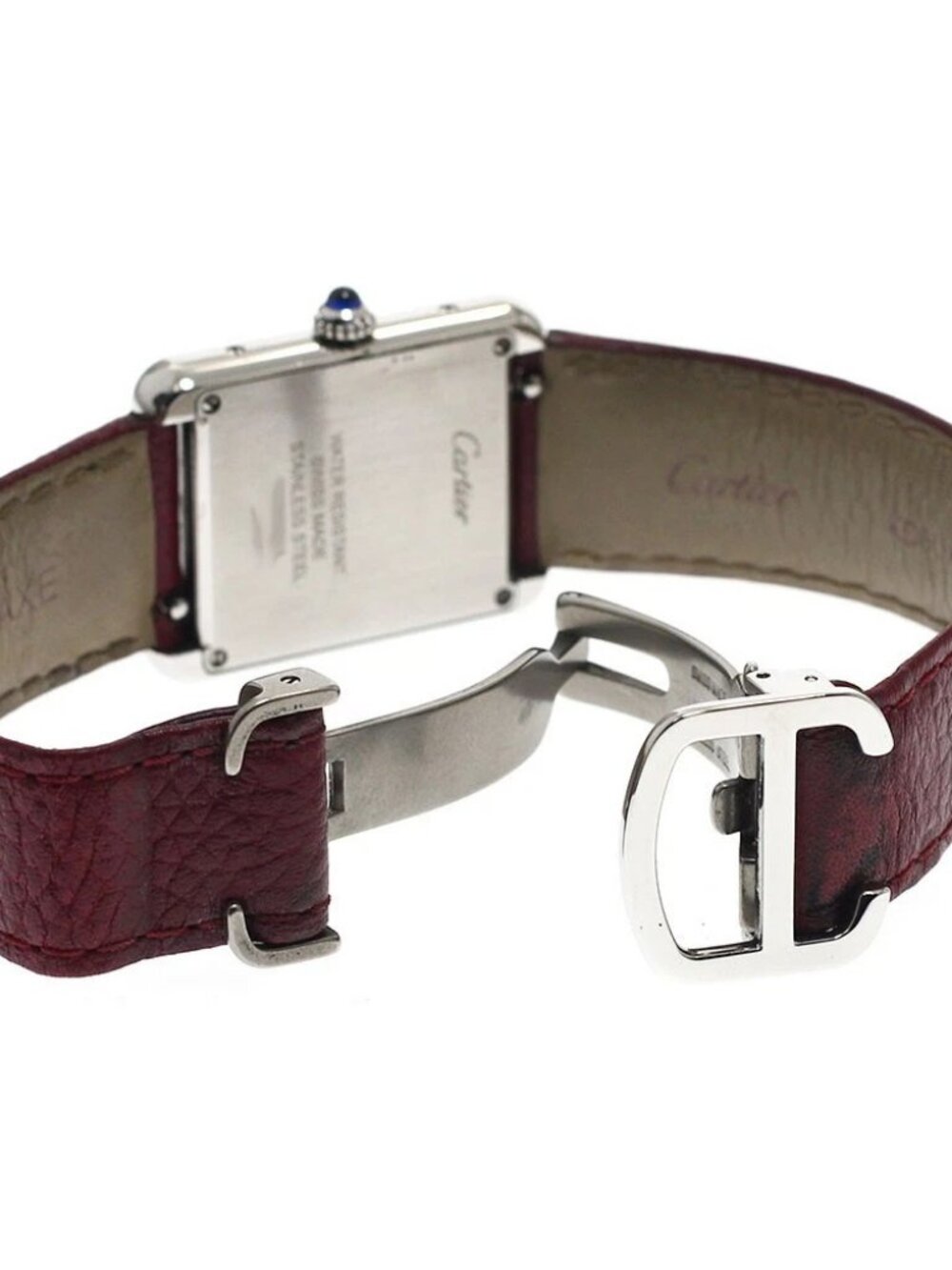 CARTIER Tank solo SM WSTA0030 Silver Dial Quartz Ladies Watch_956822 - Picture 6 of 7